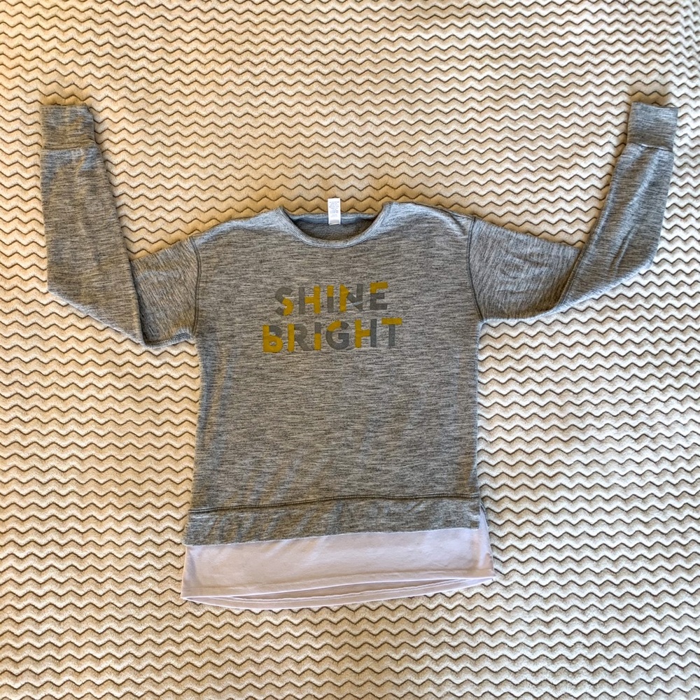 Athleta Mock Layer Sweater Small (Kid’s L)